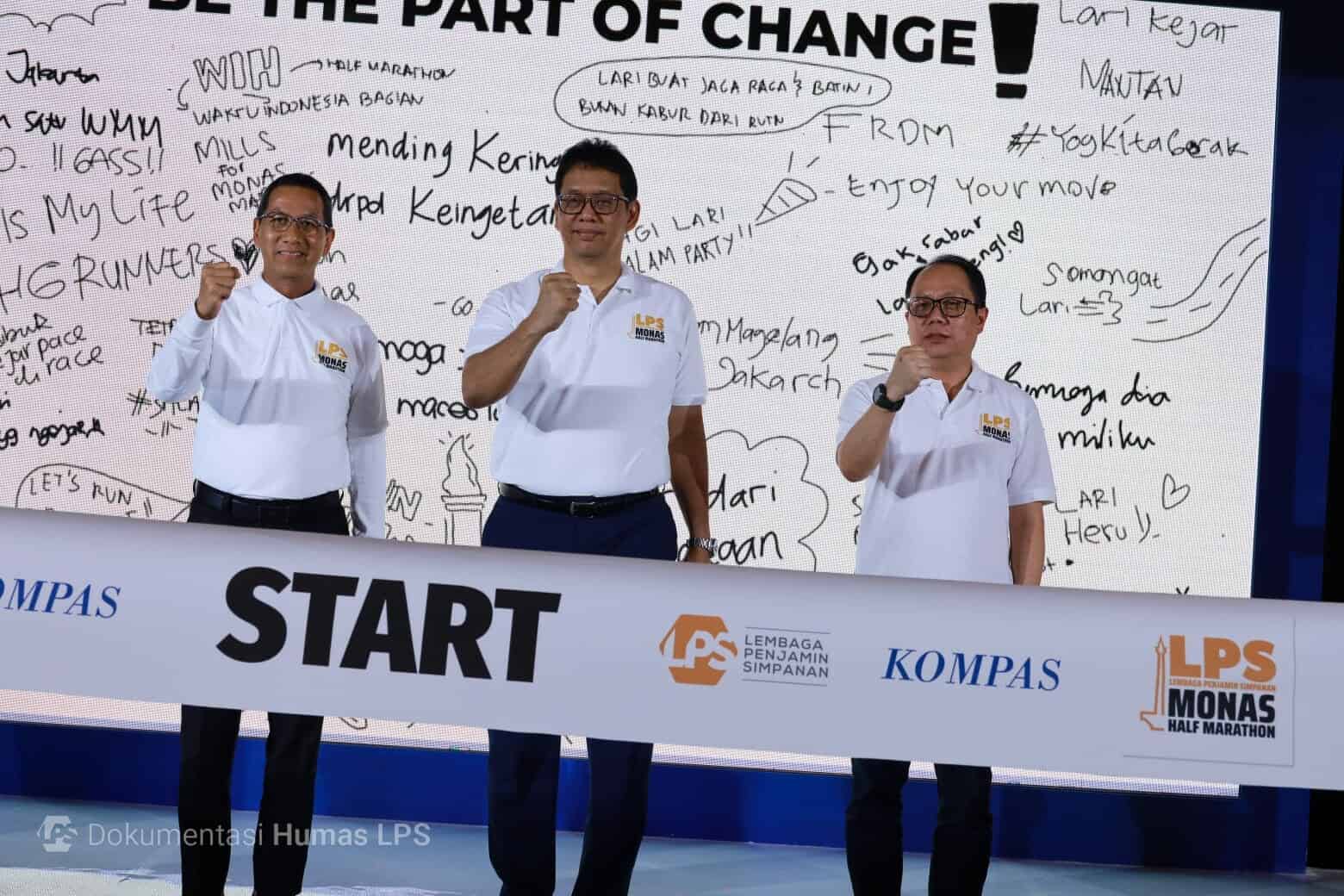 LPS Gelar LPS Monas Half Marathon 2023 Demi Tingkatkan Pemahaman Masyarakat Tentang Program Penjaminan