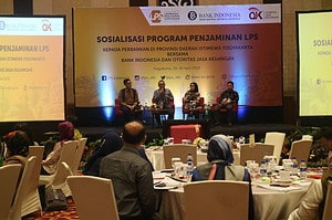 Sosialisasi Program Penjaminan LPS Kepada Perbankan di Yogyakarta