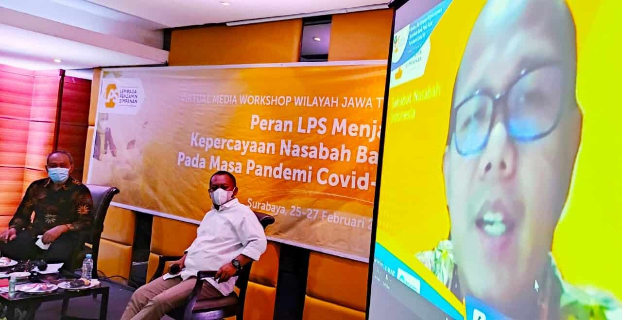 Gelar Media Workshop, LPS Bangun Sinergi dengan Media di Jawa Timur
