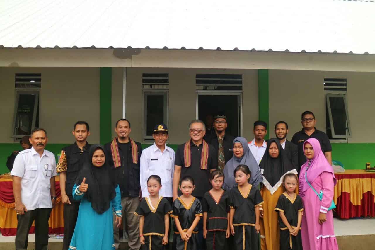 Peresmian Sekolah LPS di Lombok Utara