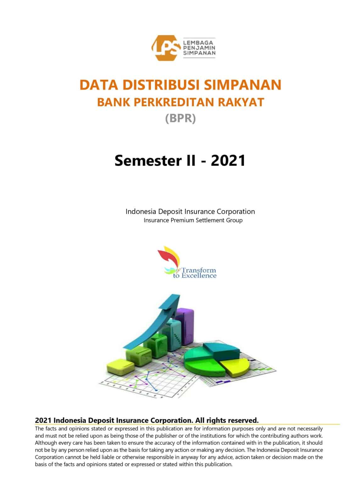 Data Distribusi Simpanan BPR/BPRS Semester II 2021