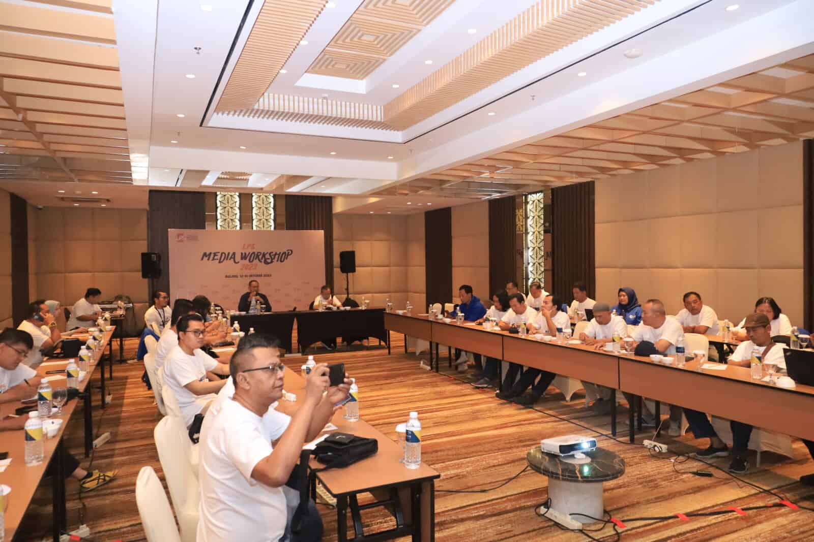 LPS Gaungkan Peran dan Fungsinya Bersama Insan Media se- Jawa Timur