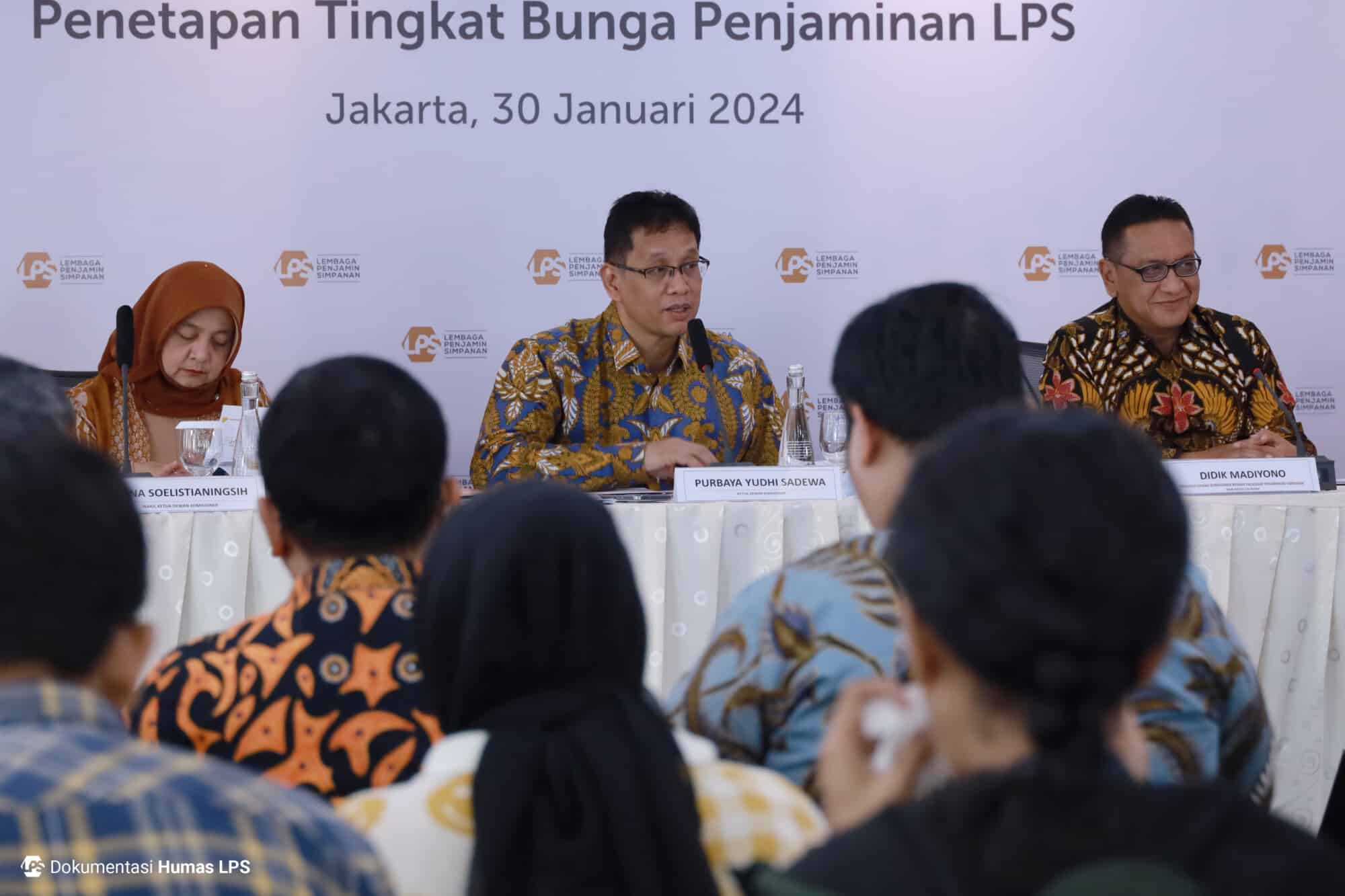 LPS Pertahankan Tingkat Bunga Penjaminan Demi Menjaga Stabilitas Sistem Keuangan