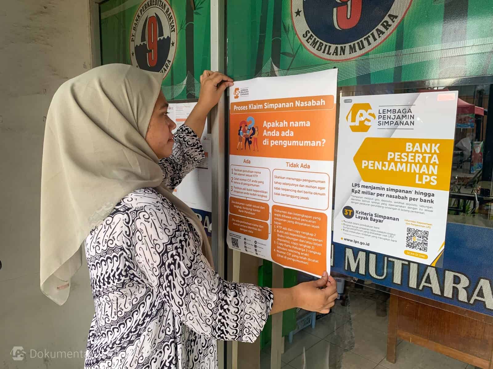 LPS Siapkan Pembayaran Simpanan Nasabah PT BPR Sembilan Mutiara